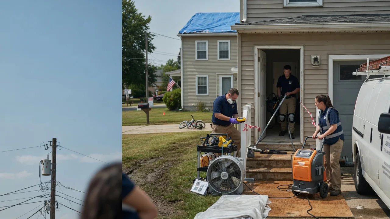 Water Damage Repair in Kingwood, WV near me